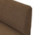 Four Hands Clemence Dining Banquette U Shape 128" - Crypton Nomad Mushroom