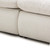 Four Hands Crawford Power Recliner 2PC Sectional Sofa - Crypton Nomad Snow