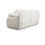Four Hands Crawford Power Recliner 5Pc Sectional Sofa - Crypton Nomad Snow