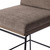 Four Hands Crete Stool - Landale Charcoal - Bar