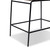Four Hands Crete Stool - Landale Charcoal - Bar