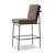 Four Hands Crete Stool - Landale Charcoal - Counter