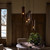 Four Hands Cristabel Chandelier - Brown Cast Glass
