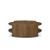 Four Hands Damari Round Coffee Table - Medium Brown Limba