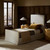 Four Hands Daphne Slipcover Bed - Savoy Parchment - Twin