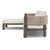 Four Hands Delancy Outdoor 2PC Sectional - LAF Chaise - Vergo Cream
