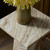 Four Hands Ellric Pedestal 30" - Beige Marble