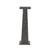 Four Hands Ellric Pedestal 40" - Grey Italian Marble