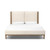 Four Hands Ettie Bed - Laughlin Bone - King