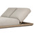 Four Hands Evander Outdoor Double Chaise - Ramiro Ecru