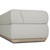 Four Hands Evander Outdoor Sofa - 96" - Ramiro Ecru