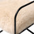 Four Hands Fenn Desk Chair - Champagne Mongolian Fur