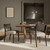 Four Hands Ferris Dining Chair - Nubuck Charcoal NEW