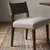 Four Hands Ferris Dining Chair - Nubuck Charcoal NEW