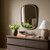 Four Hands Gabriel Wall Mirror - Hammered Aluminum