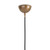 Four Hands Glass Globe 300 Pendant - Heritage Bronze Brass - Organic Glass