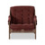 Four Hands Halston Chair - Nubuck Burgundy