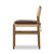 Four Hands Hamlin Dining Chair with Cushion - Havana Brown - Toasted Ash Solid