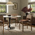 Four Hands Hamlin Dining Chair with Cushion - Havana Brown - Toasted Ash Solid