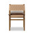 Four Hands Hamlin Dining Chair with Cushion - Havana Brown - Toasted Ash Solid