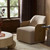 Four Hands Hemphill Swivel Chair - Laughlin Natural
