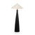 Four Hands Innes Tapered Shade Floor Lamp - Matte Black Cast Aluminum