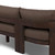 Four Hands Jackson Outdoor 2PC Sectional - LAF Chaise - Ellor Brown