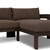 Four Hands Jackson Outdoor 2PC Sectional - RAF Chaise - Ellor Brown