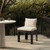 Four Hands Jackson Outdoor Armless Metal Dining Chair - Alessi Linen