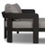 Four Hands Jackson Outdoor Metal 2PC Sectional - LAF Chaise - Concha Fog