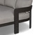 Four Hands Jackson Outdoor Metal 2PC Sectional - RAF Chaise - Concha Fog