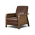 Four Hands Janek Recliner - Havana Brown
