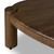 Four Hands Kamira Oval Coffee Table - Dark Spalted Primavera