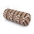 Four Hands Kova Bolster Pillow - Sandhill Cocoa - 20" x 8"