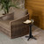 Four Hands Malloy Outdoor End Table - Distressed Bronze