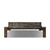 Four Hands Marcia Square Marble Coffee Table - Brown Emperador Marble