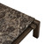 Four Hands Marcia Square Marble Coffee Table - Brown Emperador Marble