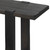Four Hands Matei Console Table - Smoked Black