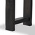 Four Hands Matei Console Table - Smoked Black