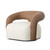 Four Hands Mazie Outdoor Swivel Chair - Vergo Cream