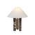Four Hands Medici Table Lamp - Merlot Marble