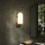 Four Hands Odyssey MD Sconce - Heritage Bronze Brass - Medium - Opal Matte Glass
