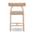 Four Hands Pampa Stool - Smoked Natural Sungkai