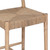 Four Hands Pampa Stool - Smoked Natural Sungkai