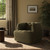 Four Hands Paul Swivel Chair - Surrey Olive