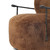 Four Hands Plath Swivel Chair - Ochre Shearling