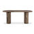 Four Hands Ponce Desk - Rocky Brown Marble