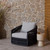 Four Hands Porto Outdoor Swivel Chair - Bronze
