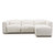 Four Hands Radley 3PC Sectional w/RAF Chaise - Crypton Nomad Snow