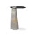 Four Hands Raz End Table - Grey Layered Marble